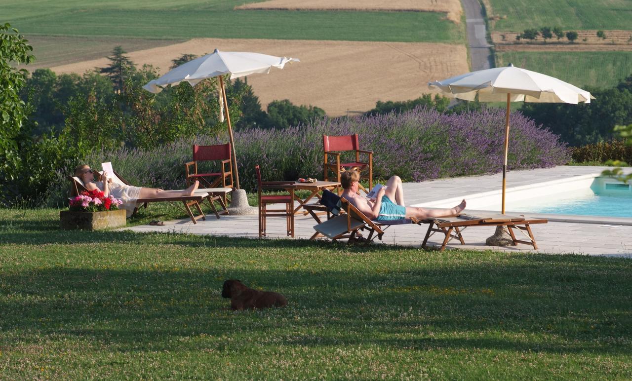 Agriturismo La Rosa Tea Villa Urbania Exterior photo